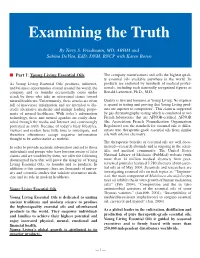 Examining the Truth