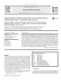 High-Throughput Profiling of Nucleotides and Nucleotide Sugars