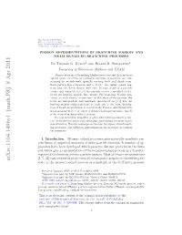 Poisson Representations of Branching Markov and Measure-Valued