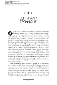 º 1 º Left-Hand Technique