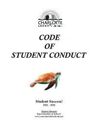 Code of Student Conduct