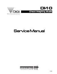 DI-10 Service Manual