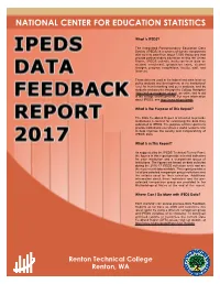 IPEDS Data Feedback Report 2017