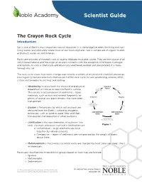 Scientist Guide the Crayon Rock Cycle