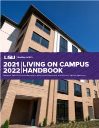 2021 2022 Living on Campus Handbook
