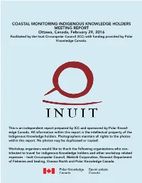 Coastal Monitoring Indigenous Knowledge