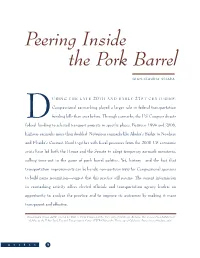 Peering Inside the Pork Barrel