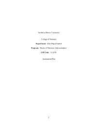 Inter-Departmental Program: Master of Business Administration C