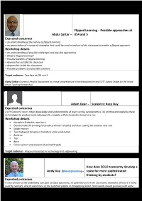 Abdul Sattar – Flipped Learning – Possible Approaches at KS4 and 5