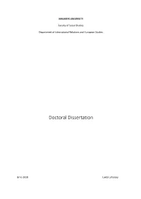 Doctoral Dissertation
