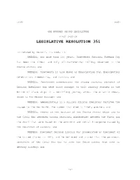 Legislative Resolution 351