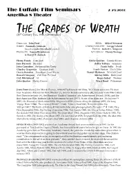 The Grapes of Wrath