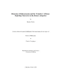 Dionysius of Halicarnassus and the 'Founders' of Rome