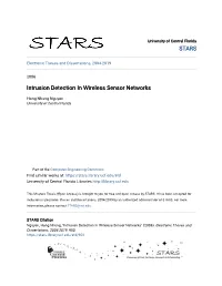 Intrusion Detection in Wireless Sensor Networks