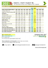 Revised Service 202 (Neath- Port Talbot)
