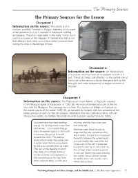 The Primary Sources