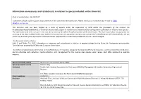 TSSR-1143-2016 Task 003 Measures and Costs in Relation to Species