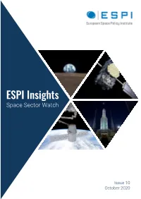 ESPI Insights Space Sector Watch