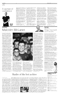 Malcolm Mclaren Things I Have Learnt from the Stars