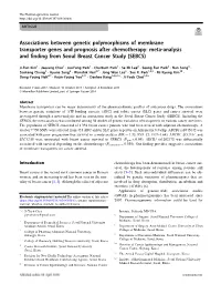 Meta-Analysis and Inding from Seoul Breast Cancer Study (SEBCS)