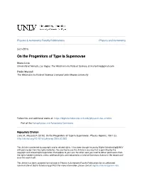 On the Progenitors of Type Ia Supernovae