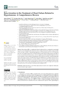 Beta-Arrestins in the Treatment of Heart Failure Related to Hypertension: a Comprehensive Review