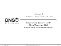 Lecture 1 Introduction