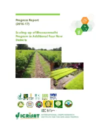 Progress Report (2016-17) Scaling-Up of Bhoosamrudhi Program in Additional Four New Districts