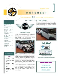 The Current Issue of the Chabot Hotsheet and Board Of