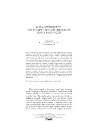 The Internet Beyond Borderless Versus Balkanized