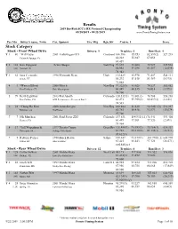 19 Rxn Final Results