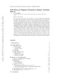 Arxiv:2004.03735V2 [Cond-Mat.Mes-Hall] 20 May 2020 1