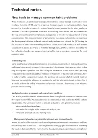 Technical Notes