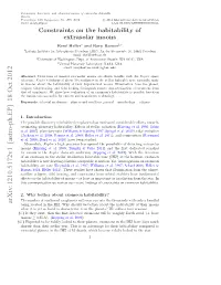 Constraints on the Habitability of Extrasolar Moons 3 ¯Glob Its Orbit-Averaged Global Energy ﬂux Fs