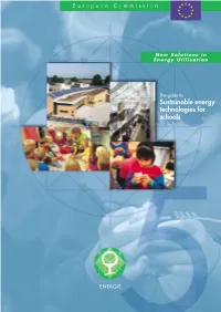 The Guide to Sustainable Energy Technologies for Schools