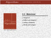 Algorithms ROBERT SEDGEWICK | KEVIN WAYNE