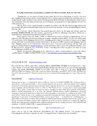 New Pulp-Related Books and Periodicals Available from Michael Chomko, Books for June 2005