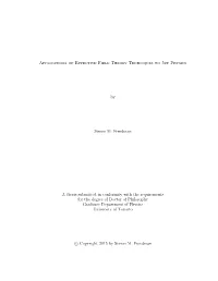 Applications of Effective Field Theory Techniques to Jet Physics by Simon