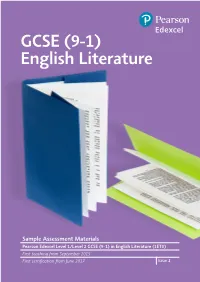 Pearson Edexcel Level 1/Level 2 GCSE (9