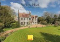 SUTTON HALL BALSHAM A4 12Pp.Indd