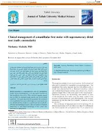 Radix Entomolaris)