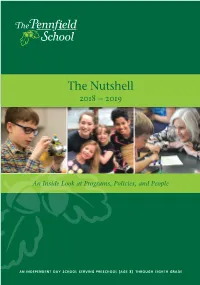 The Nutshell 2018 – 2019