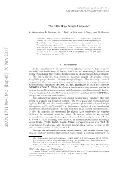 Arxiv:1711.08476V2 [Hep-Th] 30 Nov 2017 Four Octonionic Entries, a ⊗ O and O ⊗ A˜