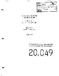 Barringer Geoservices Report in Addendum "B"