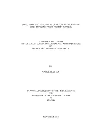 (Cxxc5) a Thesis Submitted to the Graduate