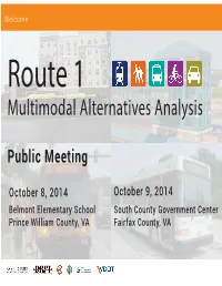 Multimodal Alternatives Analysis