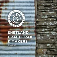 Shetland Craft Trail & Makers