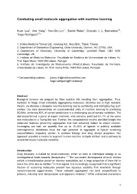 Combating Small Molecule Aggregation with Machine Learning