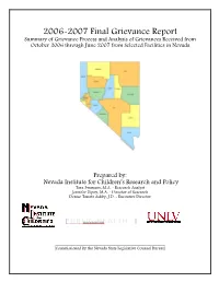 2006-2007 Grievance Report