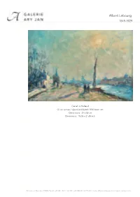 Albert Lebourg 1849-1929
